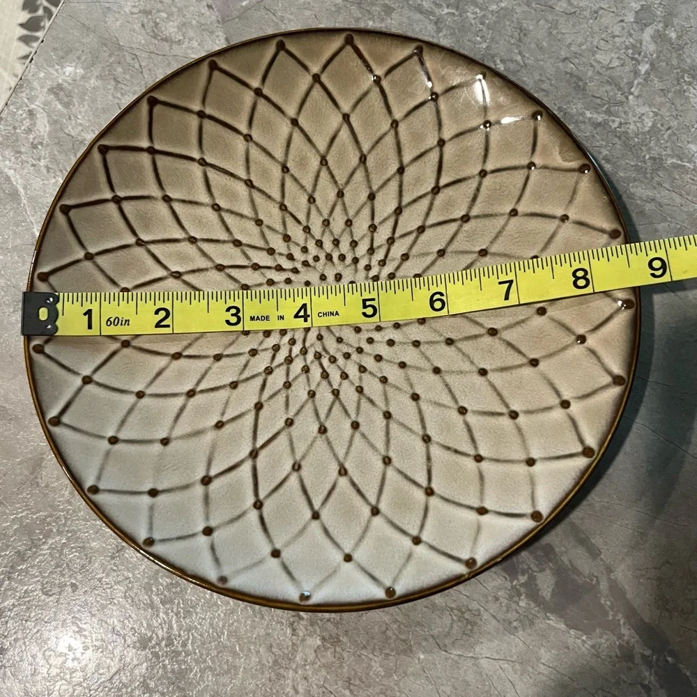 Pier 1 Imports Stoneware Plate Set(4)